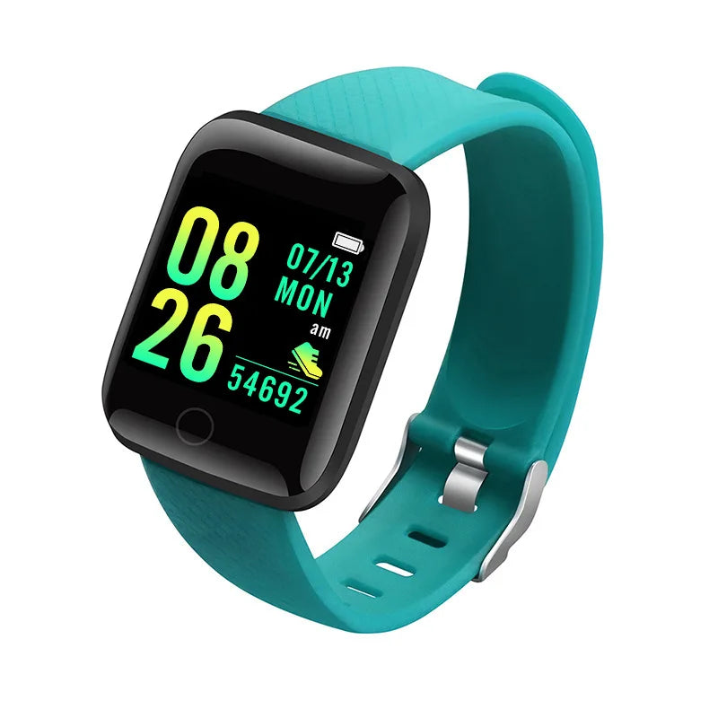 Montre Connectée Homme Femme – Smartwatch Fitness Cardio Sommeil Android iOS
